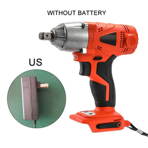 Car Repairing Equipments Non-slip Wireless Plastic Metal Electric Wrench Tool