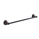 Black antique brushed aluminum bathroom fixture bathtub hardware set towel rack towel bar paper frame cloth hook series