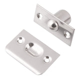 Invisible Door Fitting With Screw Durable Ball Catch Home Improvement Easy Installation Accessories Stainless Steel Closet