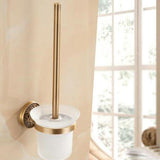 A270 Series Antique Brushed Carved Space Aluminum Bathroom Fixture Towel Shelf Paper Holder Cloth Hook  Bath Hardware