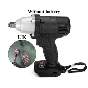 128V Electric Brushless Cordless Car Tire Driver Impact Wrench Home Equipment