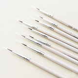 6Pcs/Set Fine Hand-painted Thin Hook Line Pen Drawing Art Pen #0 #00 #000 Paint Brush Art Supplies Nylon Brush Painting Pen